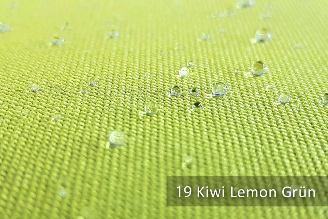 ARAGON WASSERABWEISEND - Wasserabweisender Outdoorstoff - 19 Kiwi Lemon Grün