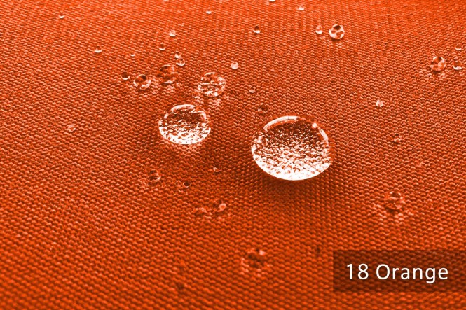 ARAGON WATERPROOF - Wasserdichter Outdoorstoff 18 Orange