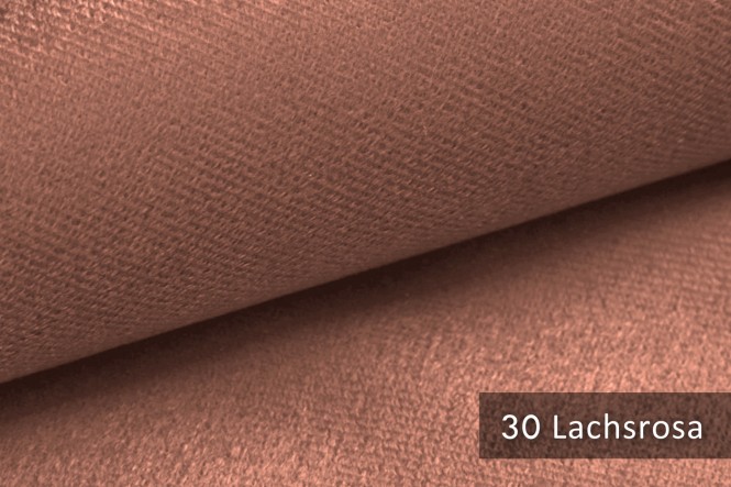 ARTENA - Velours Möbelstoff - 30 Lachsrosa
