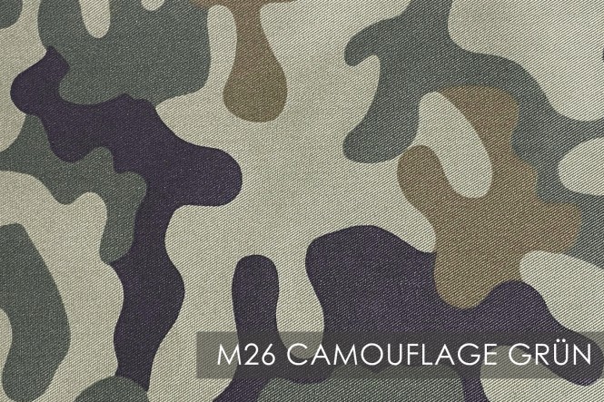 BRION - Twill Mischgewebe 126 Camouflage M26
