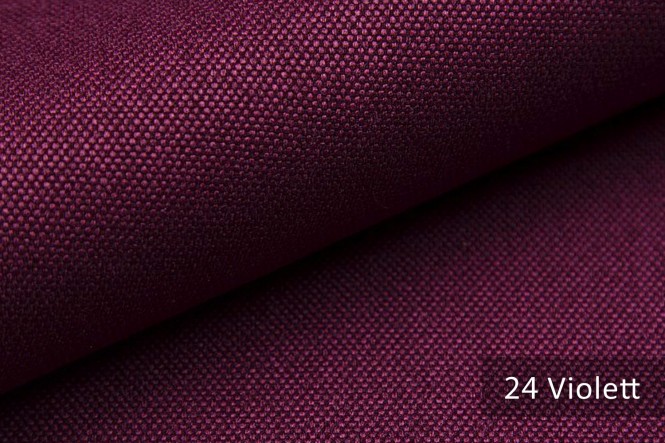 BALTRUM - Fein gewebter Möbelstoff - 24 Violett