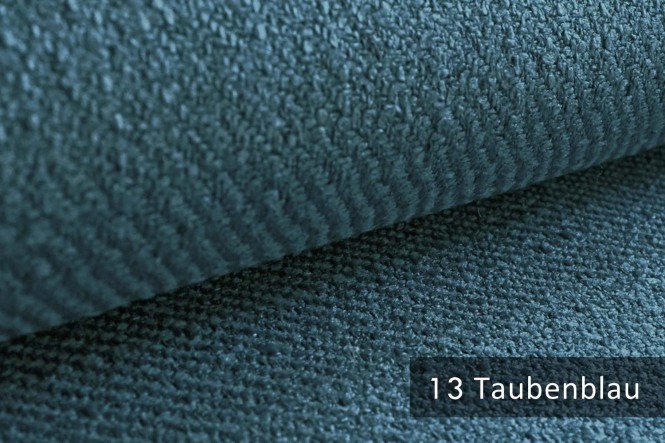 DECORETTO - Exquisit Möbelstoff - 13 Taubenblau