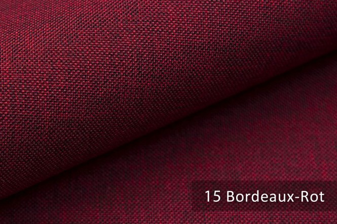 LUSO Möbelstoff | RESTPOSTEN - 15 Bordeaux Rot