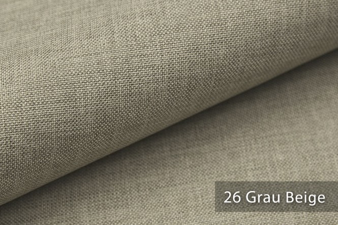 LUSO - Melierter Möbelstoff - 26 Grau Beige
