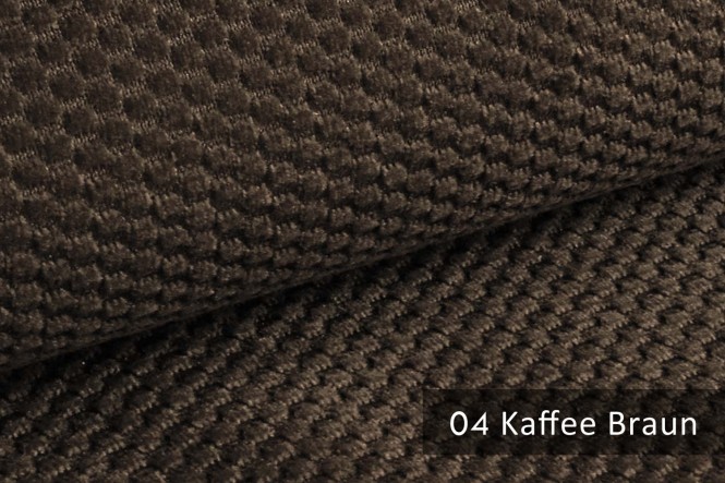 MAKAO - Ultraweicher Möbelstoff 04 Kaffee Braun