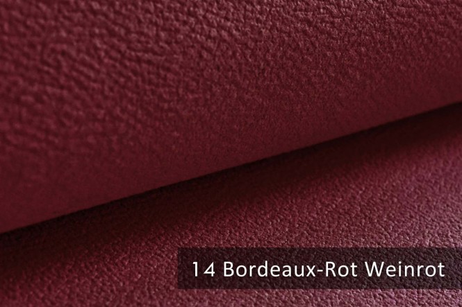 MILANO - Exquisit Kunstleder - 14 Bordeaux Rot