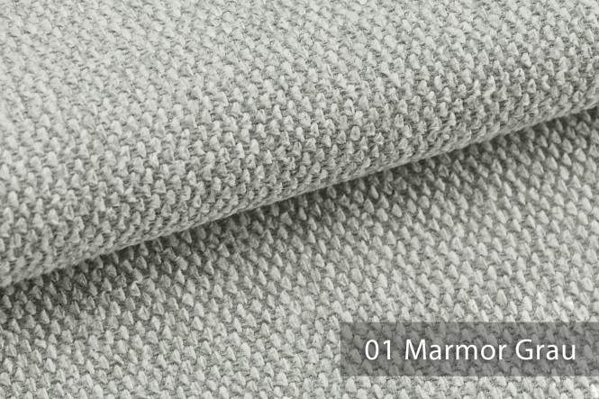 MATERA - Mélange Möbelstoff - 01 Marmor Grau