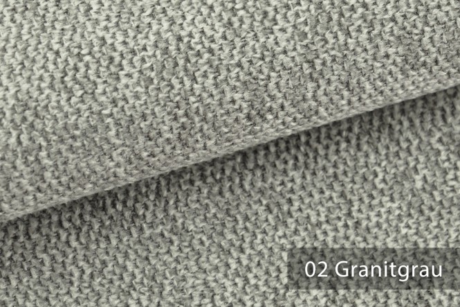MATERA - Mélange Möbelstoff - 02 Granitgrau