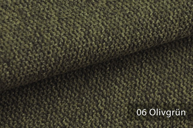 MATERA - Mélange Möbelstoff - 06 Olivgrün