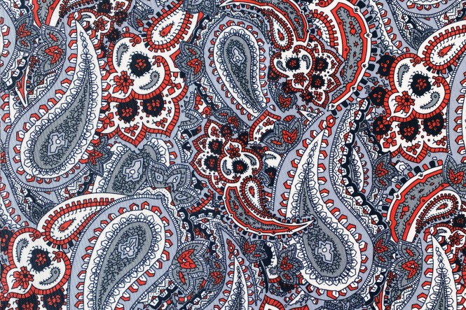 OXFORD 210D - D161 Paisley Muster