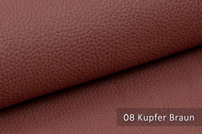 OLIVERA - Exquisit Kunstleder - 08 Kupfer Braun