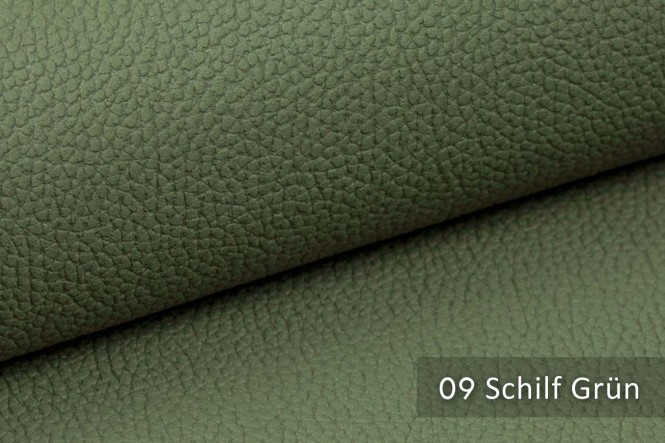 OLIVERA - Exquisit Kunstleder - 09 Schilf Grün
