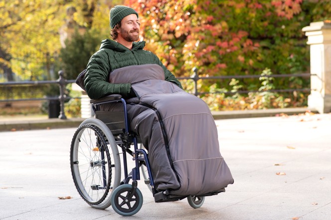 OWEN - Rollstuhl-Fußsack Soft Fleece