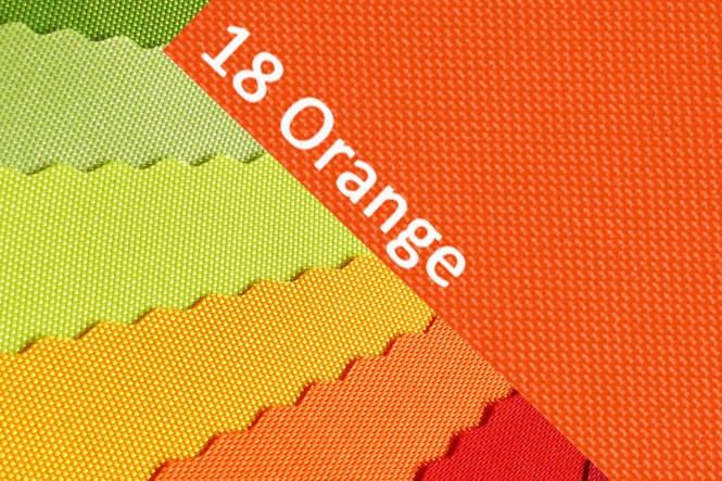 OXFORD BIG Polyester 600D Stoff | RESTPOSTEN 18 Orange