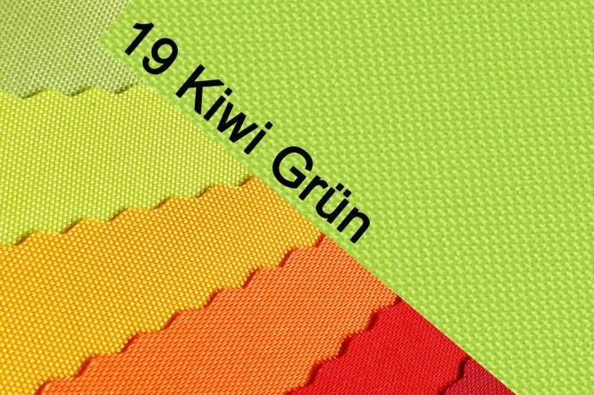 OXFORD BIG Polyester 600D Stoff | RESTPOSTEN - 19 Kiwi Grün