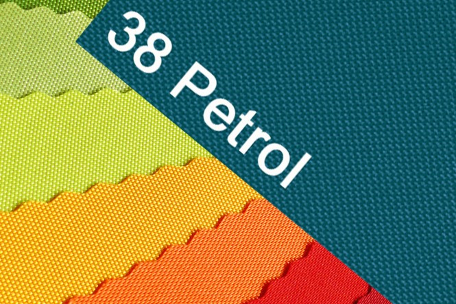 OXFORD BIG Polyester 600D Stoff | RESTPOSTEN - 38 Petrol
