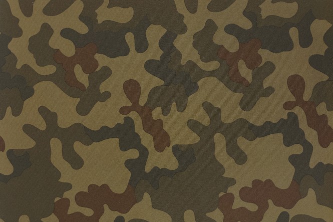 OXFORD 600D - D4 Camouflage Olive Braun