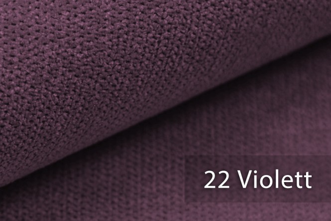 RICKERT - Velours Möbelstoff - 22 Lila Violett