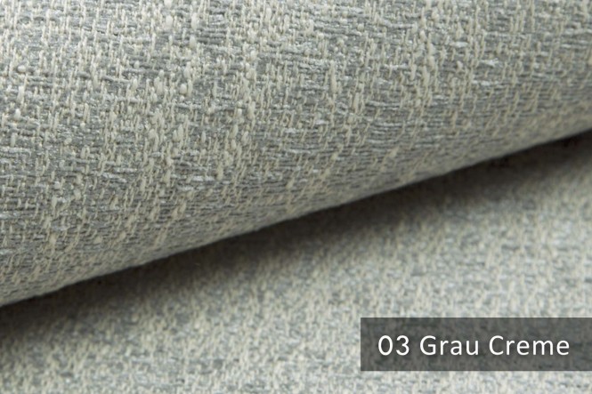 SPEZZANO - Exquisit Möbelstoff - 03 Grau Creme
