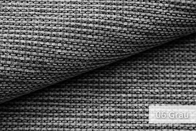 SUTRUM - Grob gewebter Möbelstoff - 06 Grau